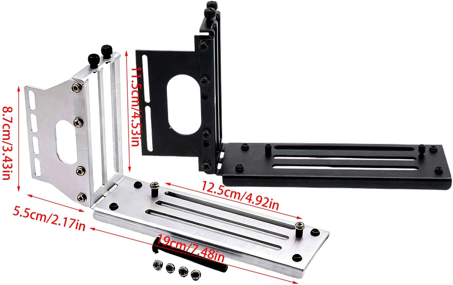 ordinarYone Metal PCIE X16 Vertical GPU Mounting Frame For Improved Cooling And Safe Video Card Installation