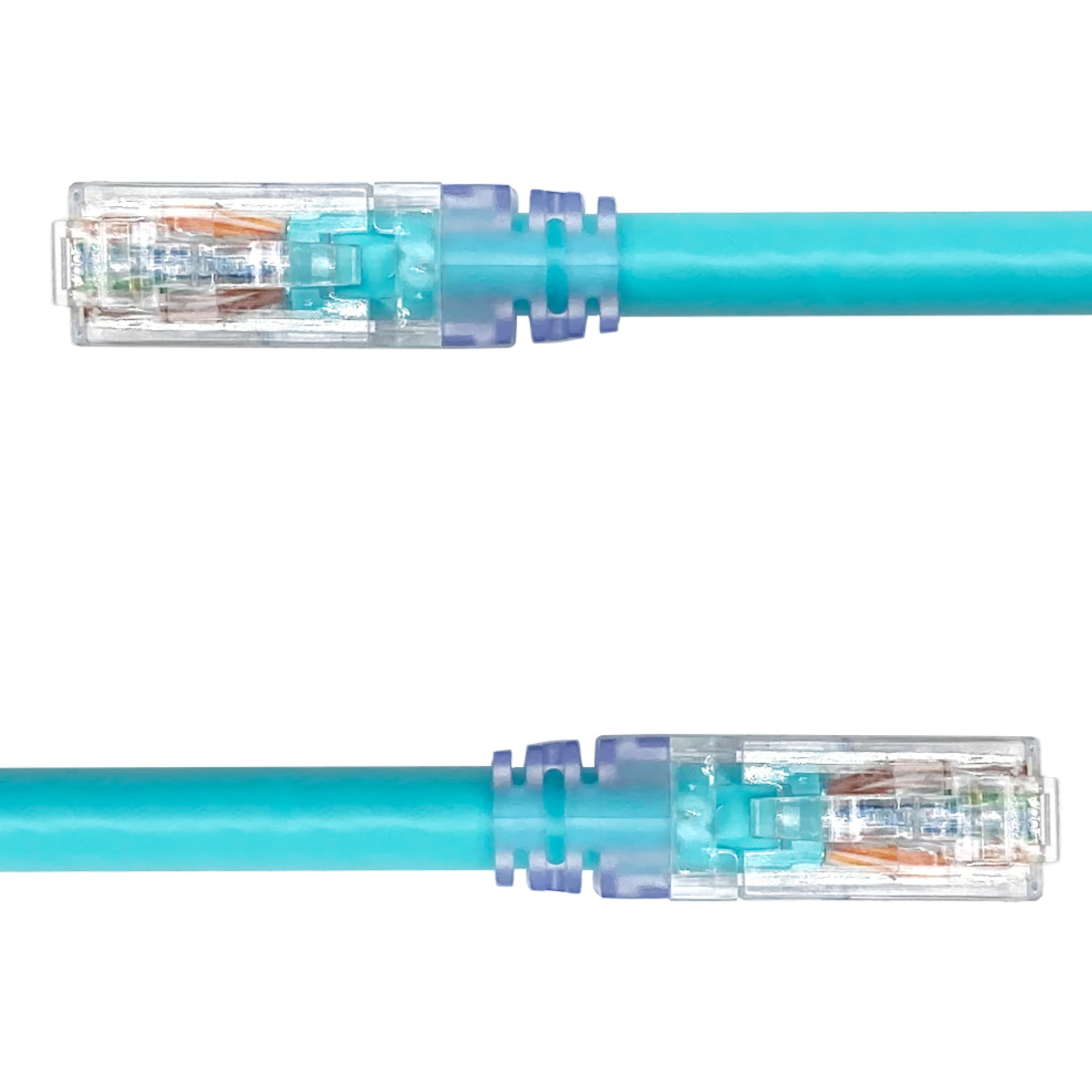 Amazon.co.jp: craftmusic CAT6A 単線LANケーブル ライトブルー(LB