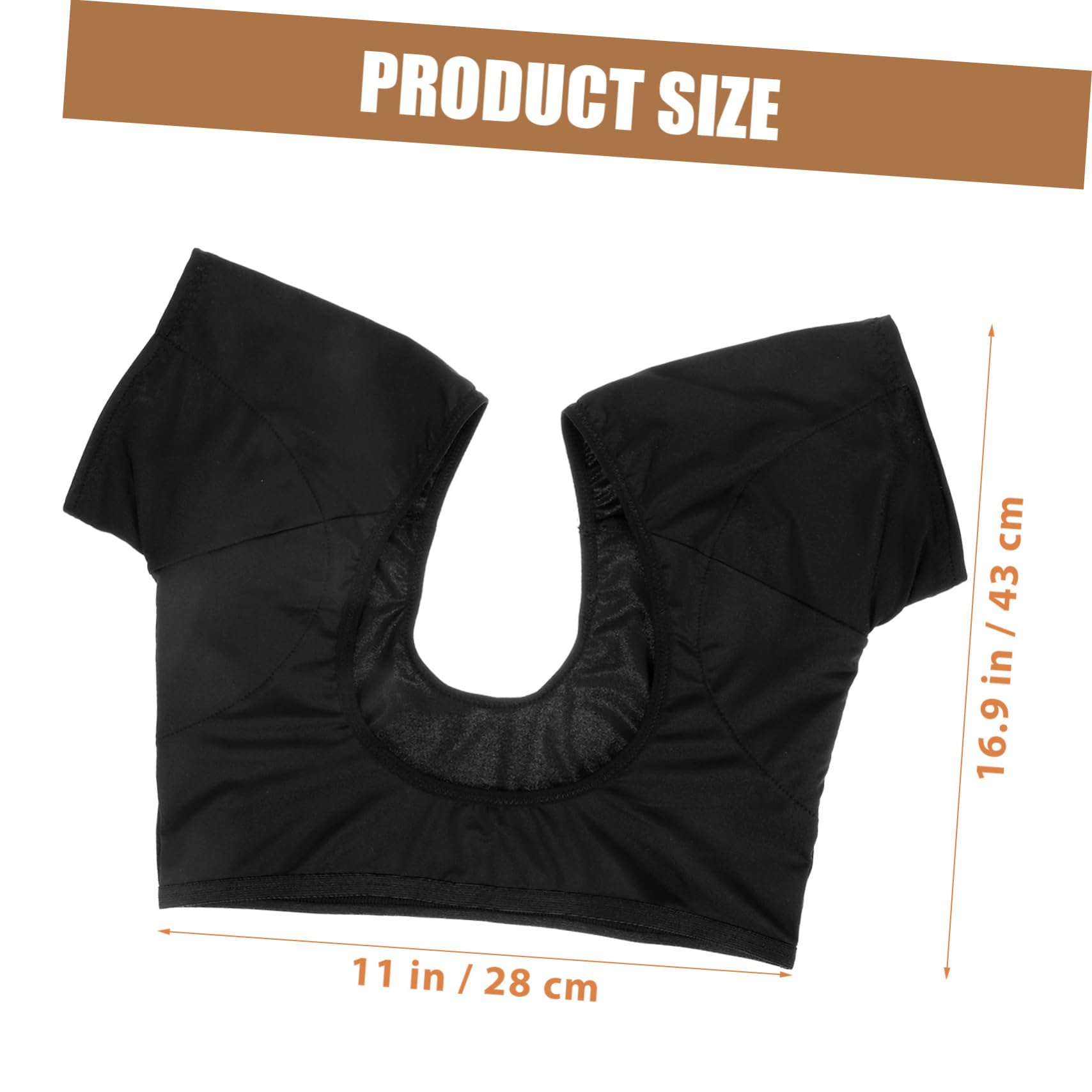 COLLBATH Underarm Sweat Pad Vest Thin and Breathable Summer Underarm Vest Prevents Wet Shirts Ideal for Outdoor Activities