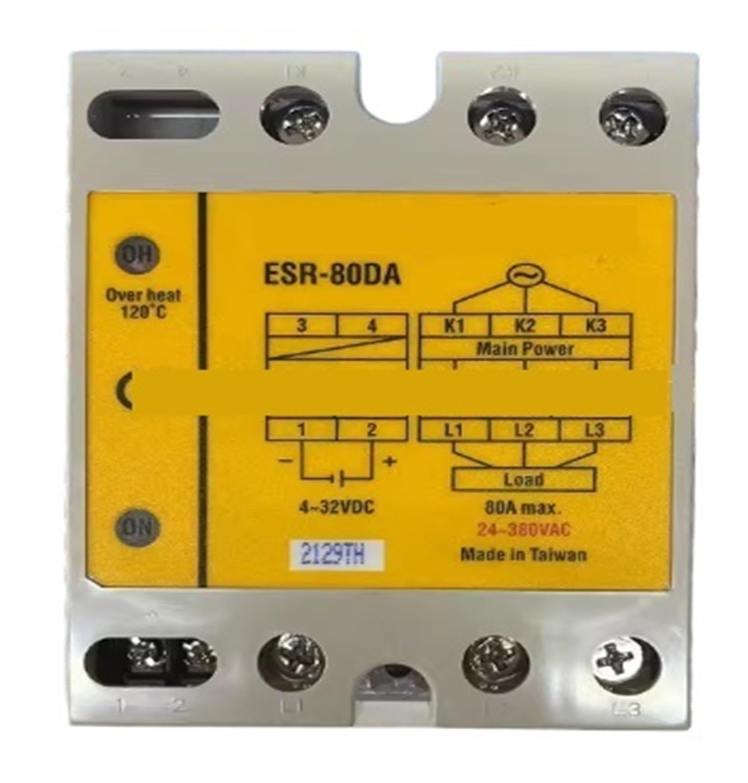 YMUGUEGH ESR-80DA-H Solid State Relay