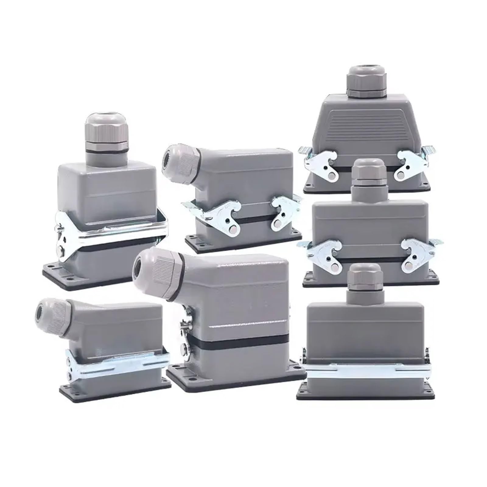 Connettore rettangolare industriale resistente impermeabile Presa a spina 6-48 pin for 1 pz resistente all'acqua, alla polvere, all'olio((32-1))