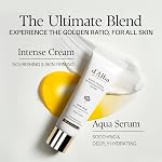 D'alba Piedmont Crème à double humidité en truffe blanche, 2-in-1 Hydratant visage, Vegan Skincare, Vetan Collegen, Skin raffermissant et serré, Formule double en ONE tube, soins de peau coréens