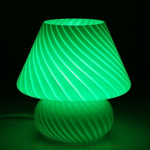 Miniatura 14 de Lámpara de mesa de cristal translúcido, estilo italiano, moderna a rayas, para decoración del hogar, comedor, sala de estar, estudio