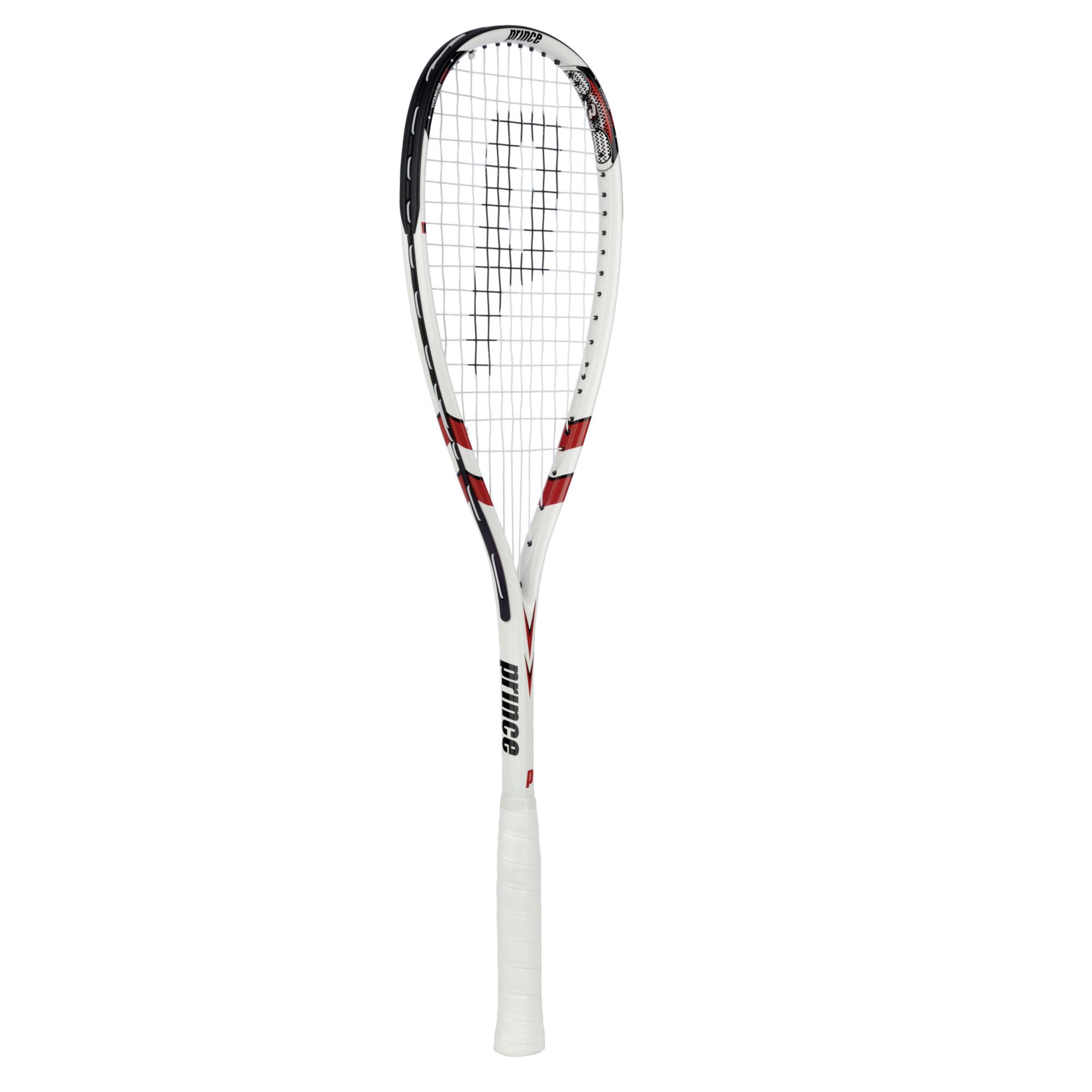 Raquette De Squash Prince TF Zone – Force Titanium – Orange/Blanc – Occasion