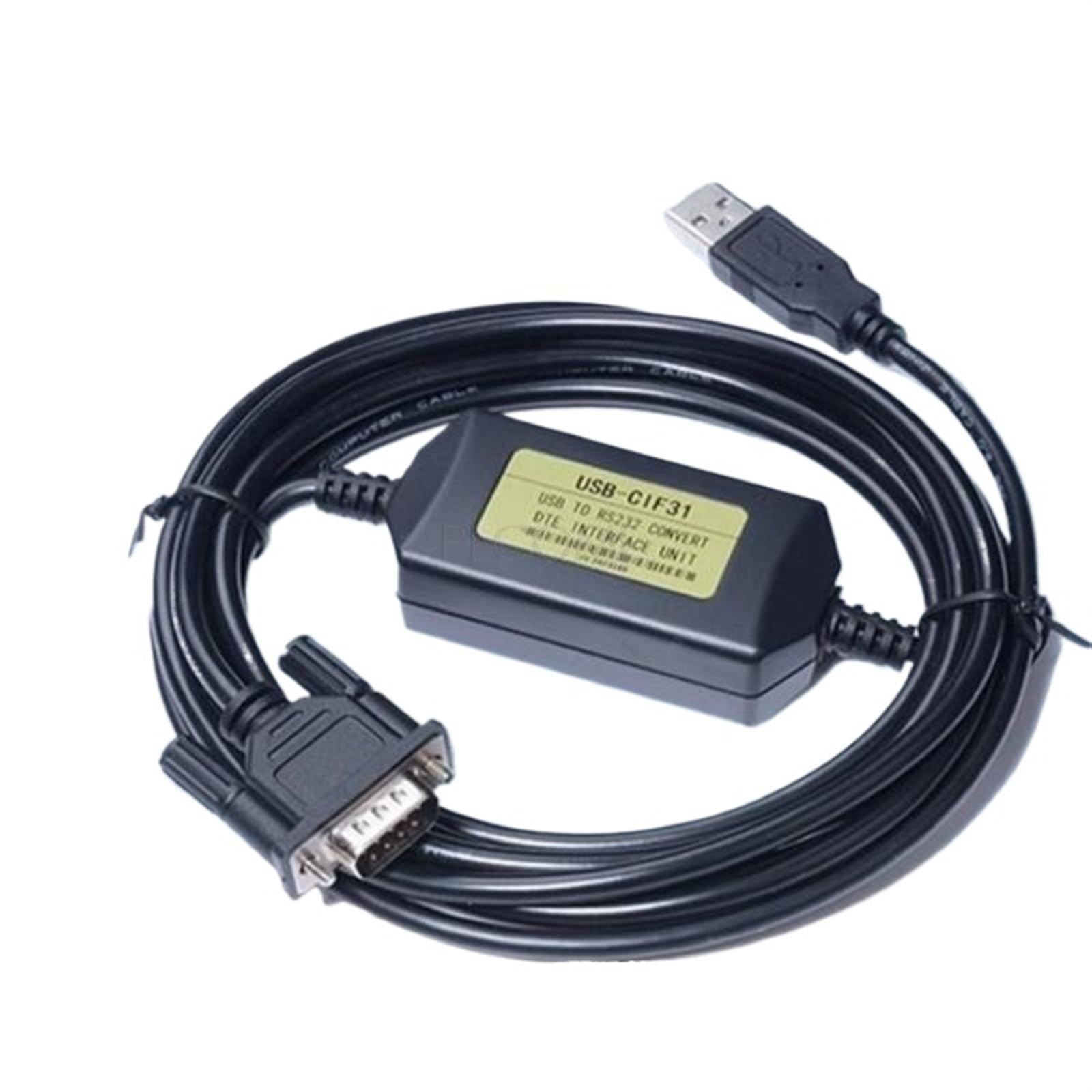 Cavo convertitore di programmazione USB-CIF31 USB-RS232 USB RS232 per CS1W-CIF31 (isolato, 3 metri)