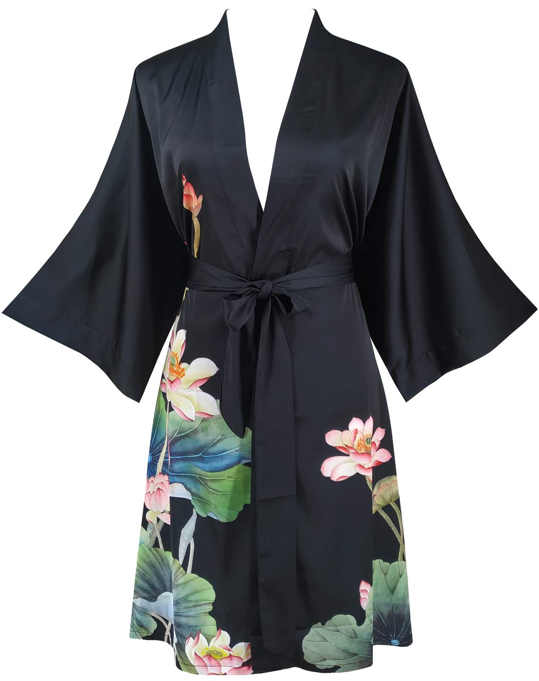 Women's Kimono Short Robe Floral