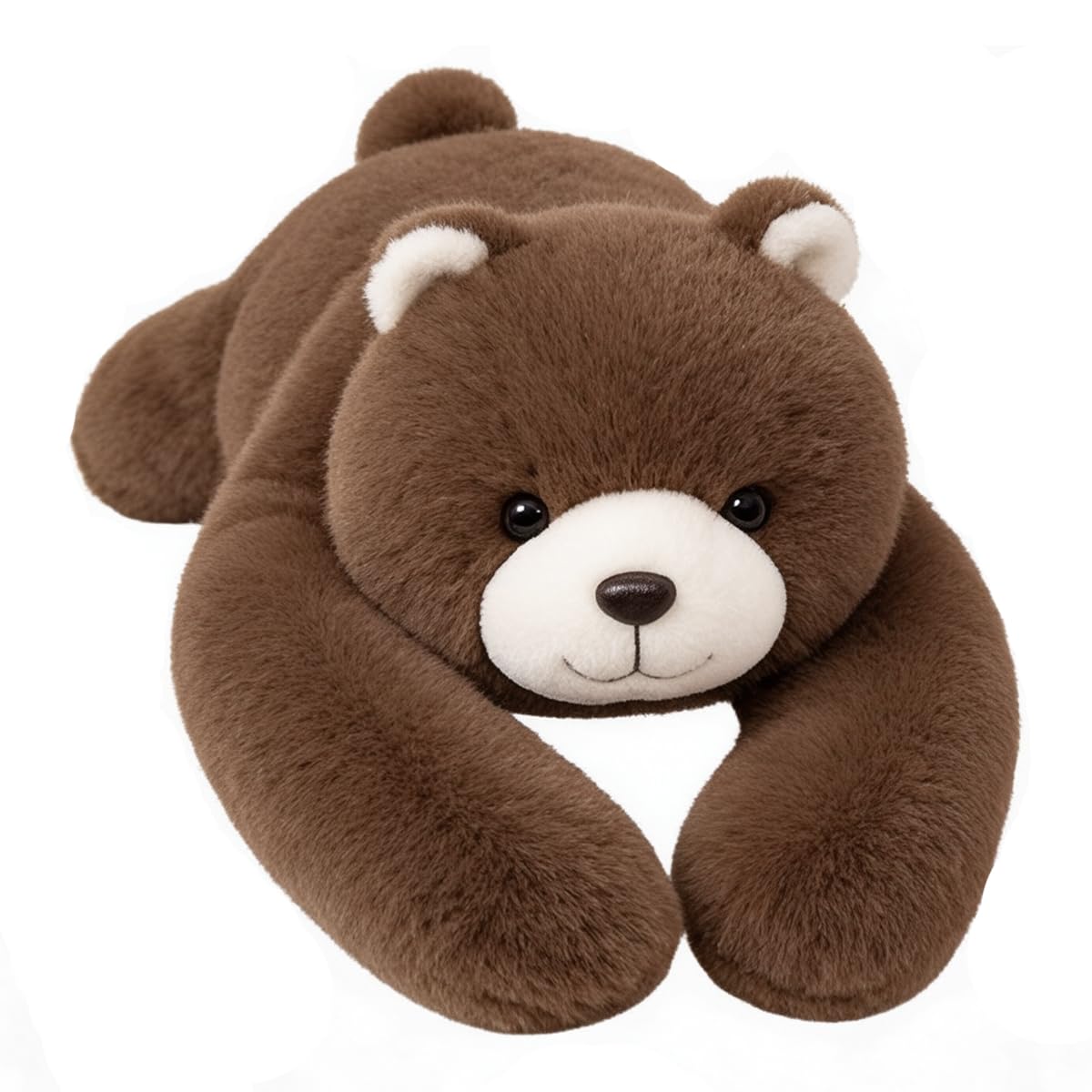 Annco 2lbs Weighted Teddy Bear Plush Toy 8 Inches, Anxiety Stress Relief Soft Toy for Kids Adults, Travel & Home Use