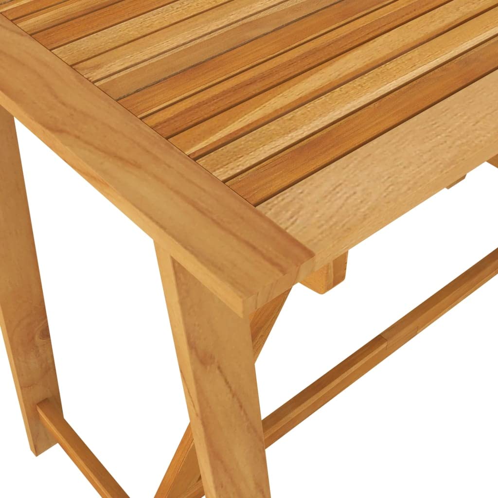 vidaXL Ensemble de Bar de Jardin avec Coussins 7 pcs Noir