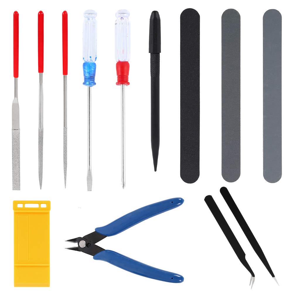 プラモデル工具セット Amazon | WMYCONGCONG プラモデル用工具 17点セット 入門用
