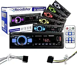 Rádio Automotivo Bluetooth Mp3 Player USB SD Roadstar - RS2605BR ES