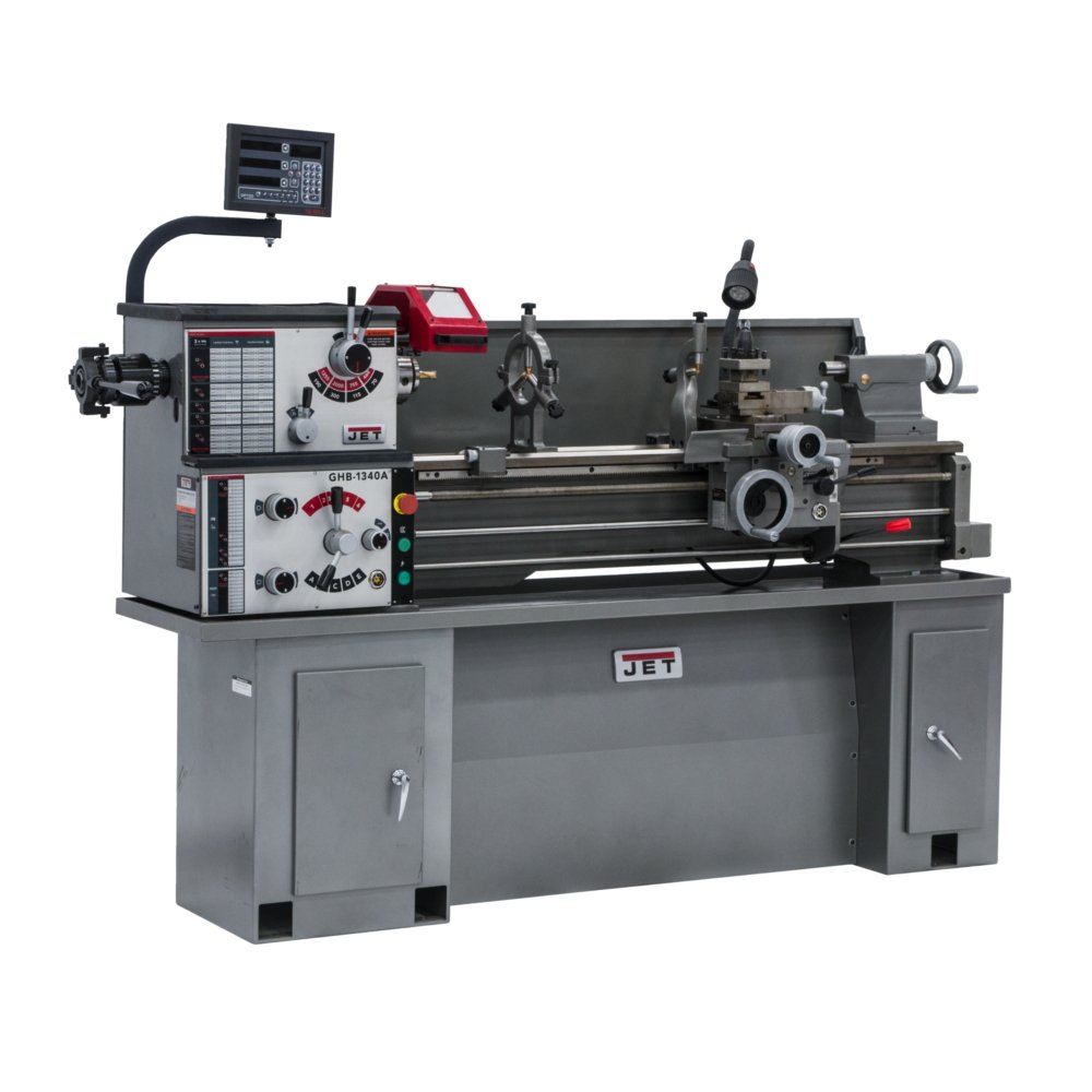 JET GHB-1340A with DP700 DRO and Collet Closer