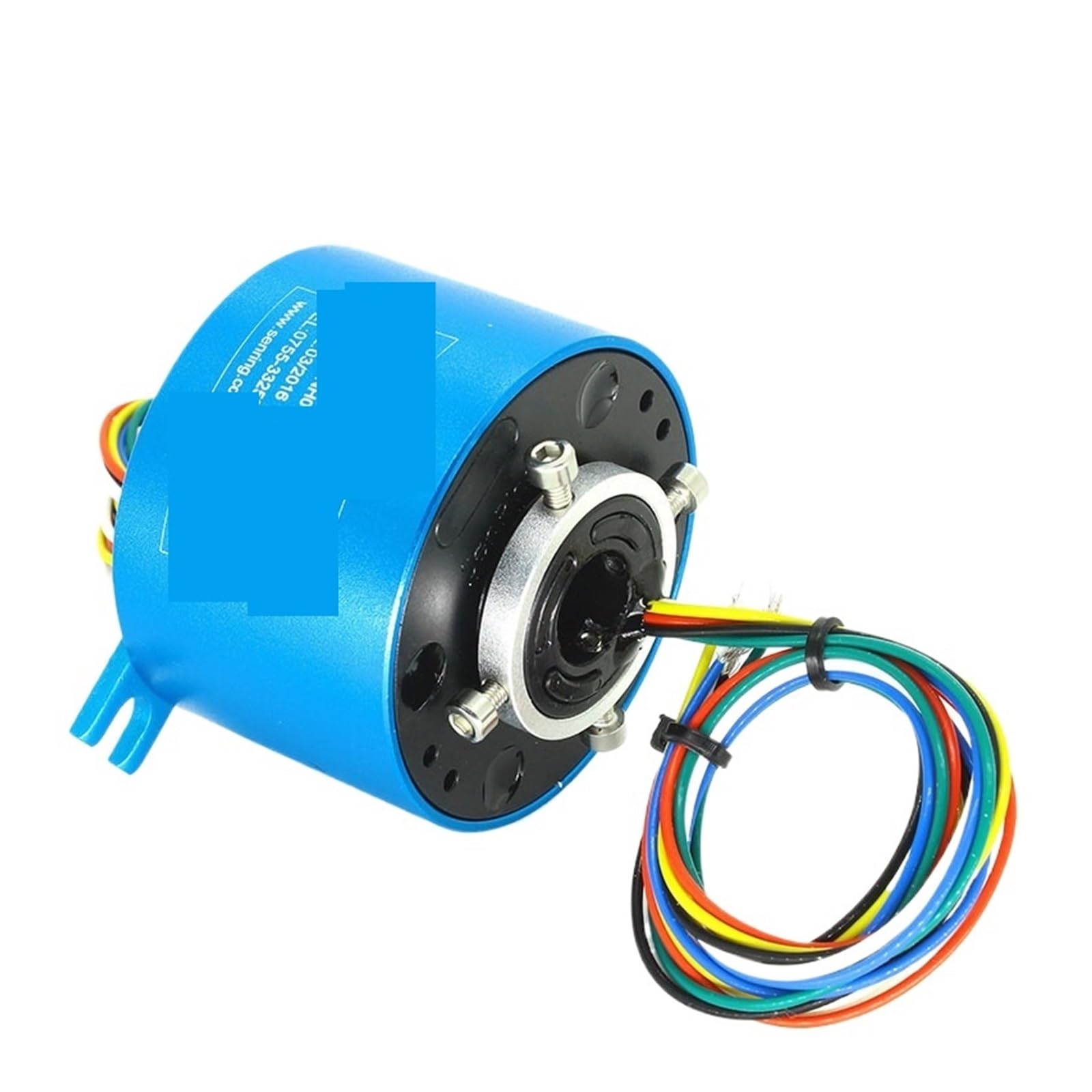 Collecteur tournant électrique 24 canaux 10A 300RPM pour connecteur rotatif industriel 50X119