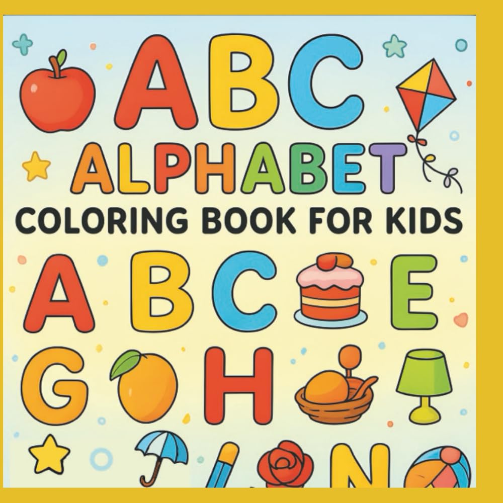 ABC Alphabet Coloring Book