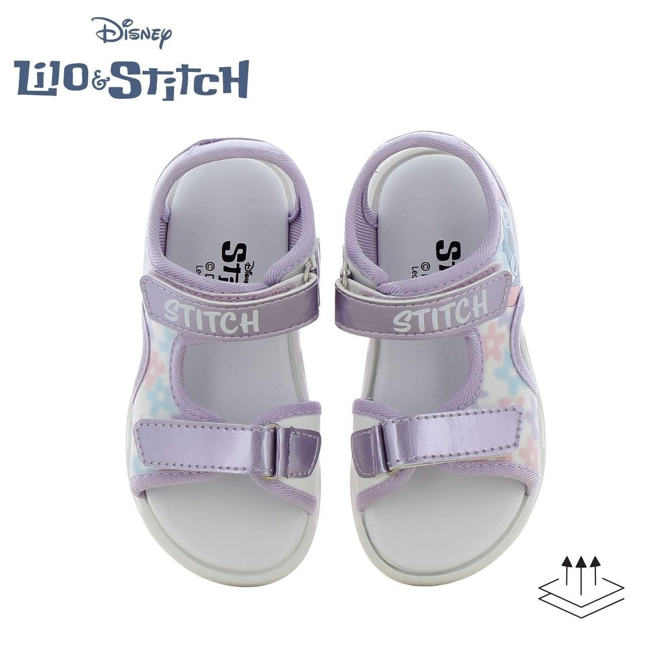 Leomil Lilo & Stitch Sandalias Niña con Luces