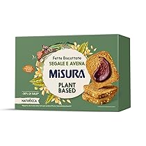 Misura Naturìcca Fette Biscottate Segale e Avena – Plant Based – Ricche di Fibre – Farina da Filiera Italiana – Adatte ai Vegani – Confezione da 320 gr con Carta Certificata FSC