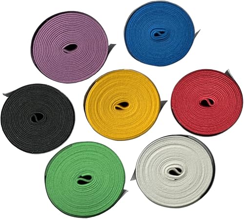 Miniatura 4 de Cinta de camuflaje para tenis, agarres de tenis, cinta de acabado, banda para el sudor, cinta de envoltura para raqueta de tenis, cinta adhesiva de