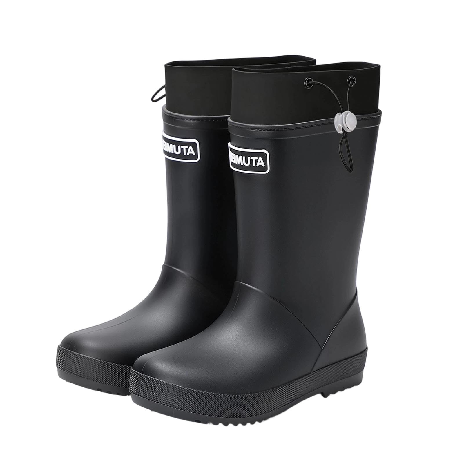 Bottes femme imperméables respirantes légères antidérapantes caoutchouc mélangé - 7