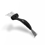 Olivia Garden The Brush Cleaner - Hair Brush Cleaner Tool for all Brush Sizes and Models - Removes Build-Up - 2 Tools in 1 - Beauty Care Accessories - Black