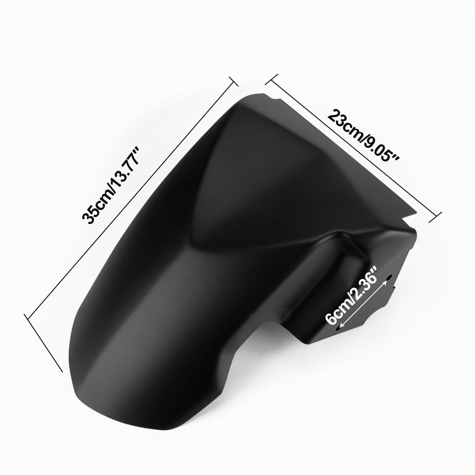 PSLER Parafango Posteriore Moto per Tmax 530 DX SX 2017-2019 TMAX 560 2020-2024 Paraspruzzi per Pneumatici della Ruota Posteriore Protezione della Copertura Accessori Moto Scooter(Nero Opaco)
