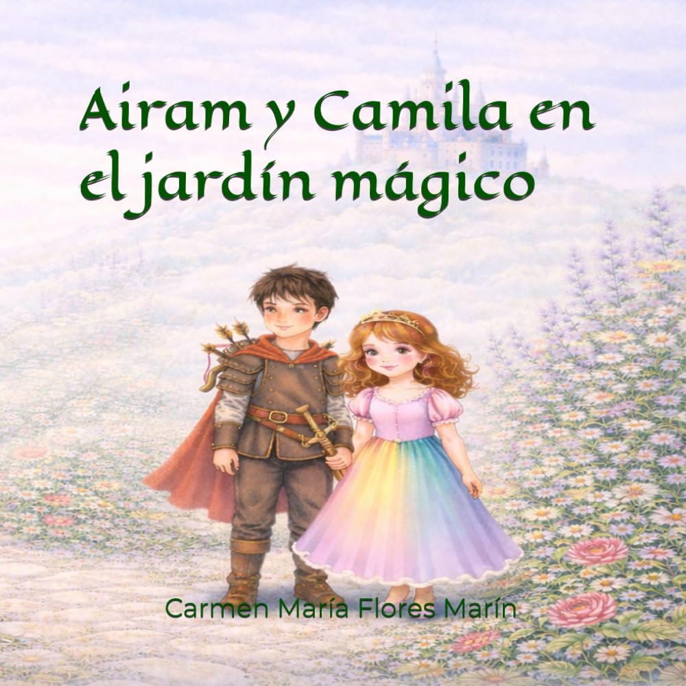Airam y Camila en el jardín mágico.
