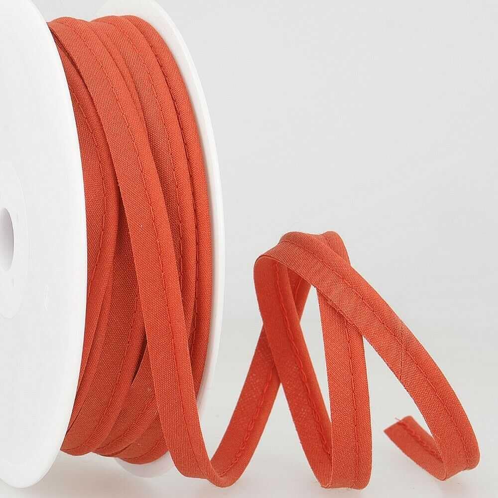 2mm Flanged Piping Cord 899D, 046 Terracotta Red, 2 Metres