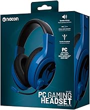 Nacon - Auriculares estéreo para juegos PCGH-120, color azul