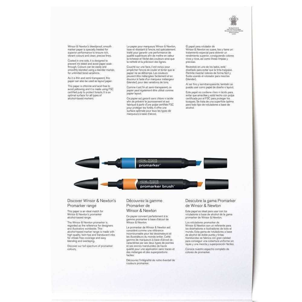 Winsor & Newton A3 Bleedproof Paper (Pack of 50 Sheets) 1