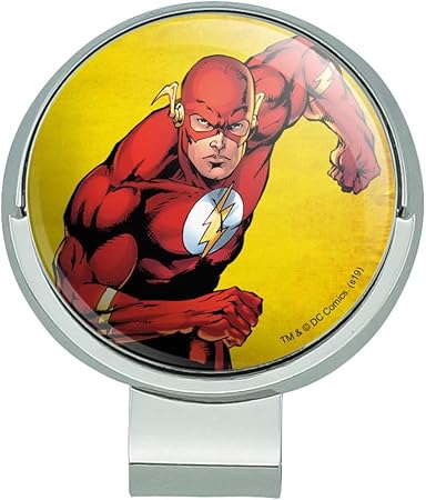 Review GRAPHICS & MORE The Flash Character Golf Hat Clip with Magnetic Ball Marker