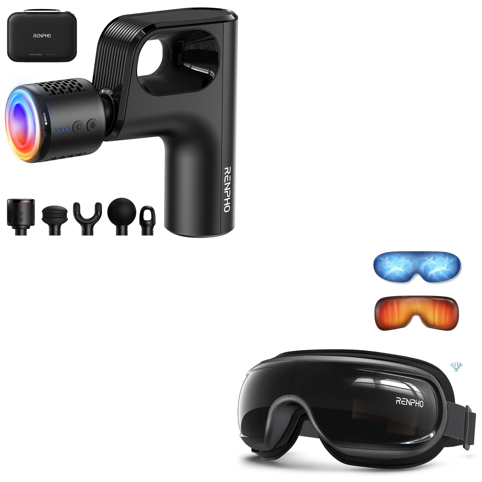 RENPHO Eyeris 3 Eye Massager Active Mini Thermacool Massage Gun