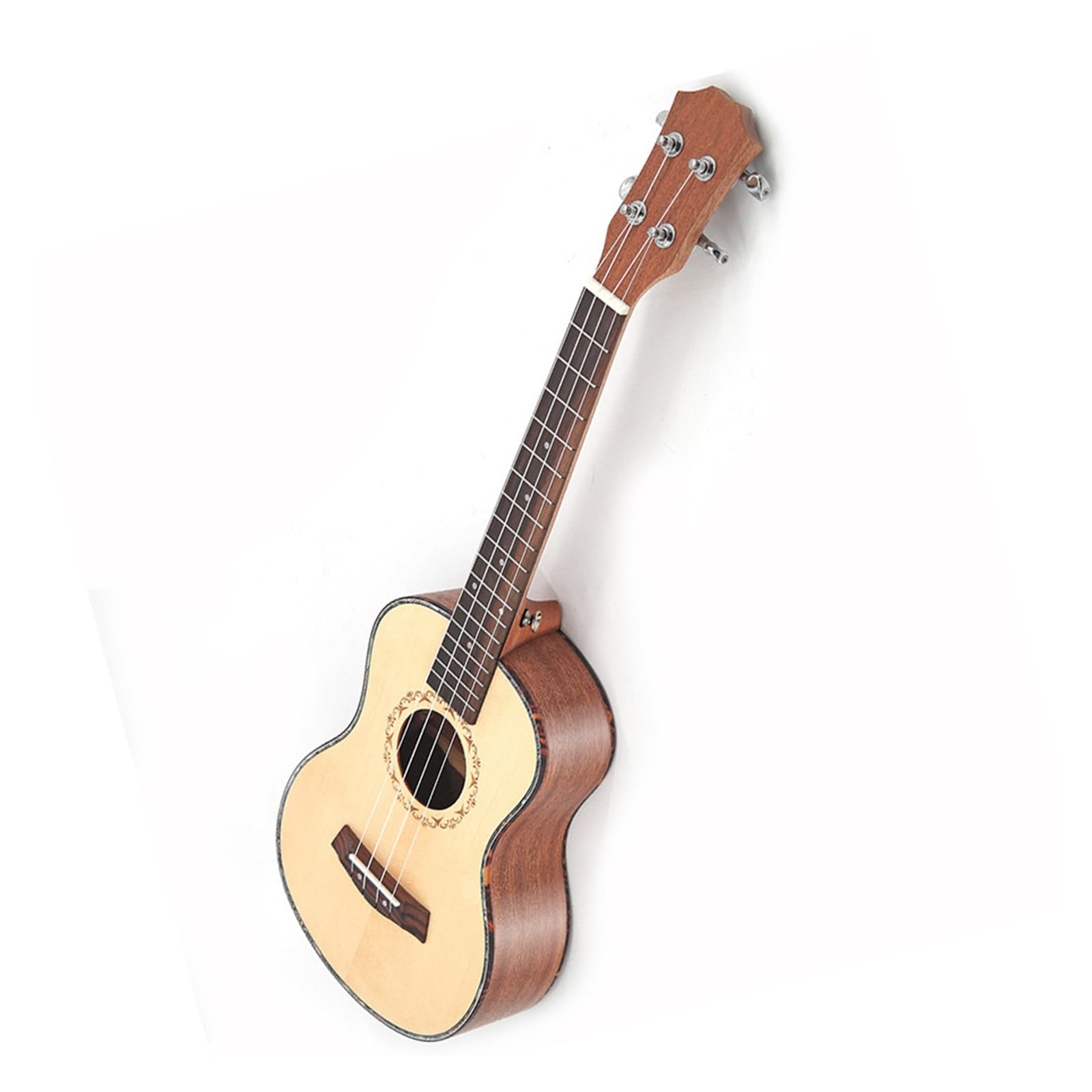 Ukulele In Abete Rosso E Mogano Da 26 Pollici Adatto Per Prestazioni Professionali Ukulele