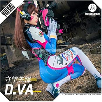オーバーウォッチ コスプレ衣装　d.vaディーバ　三分妄想製　フルセット オーバーウォッチ コスプレ衣装 d.vaディーバ 三分妄想製 フル