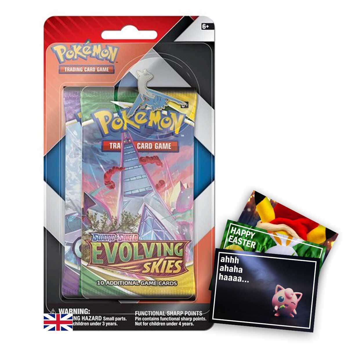 ポケカ　英語版　evolving skies 2パック Lively Moments Pokemon Cards Sword & Shield Evolving Skies (Dragon