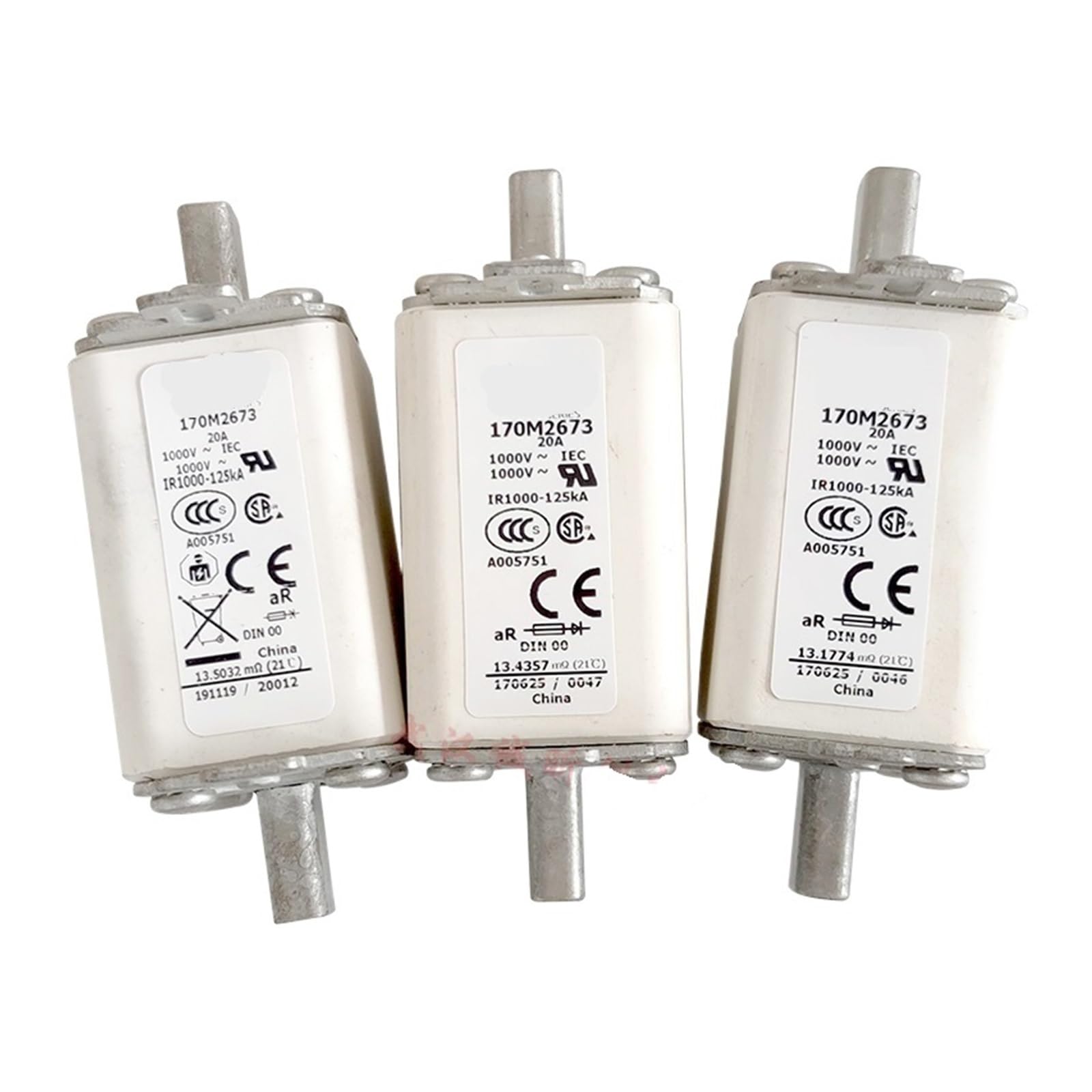 Rfxogtyfz 5V 1 X 170M2670 350A 170M2671 400A 690V Fast Blow Fuse(170M2670)