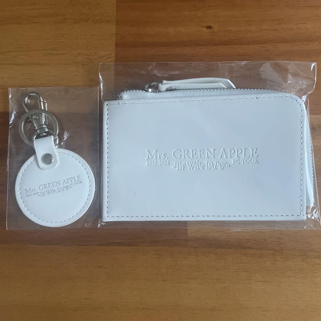 Mrs. GREEN APPLE ホワイトラウンジFCくじキーホルダー、財布