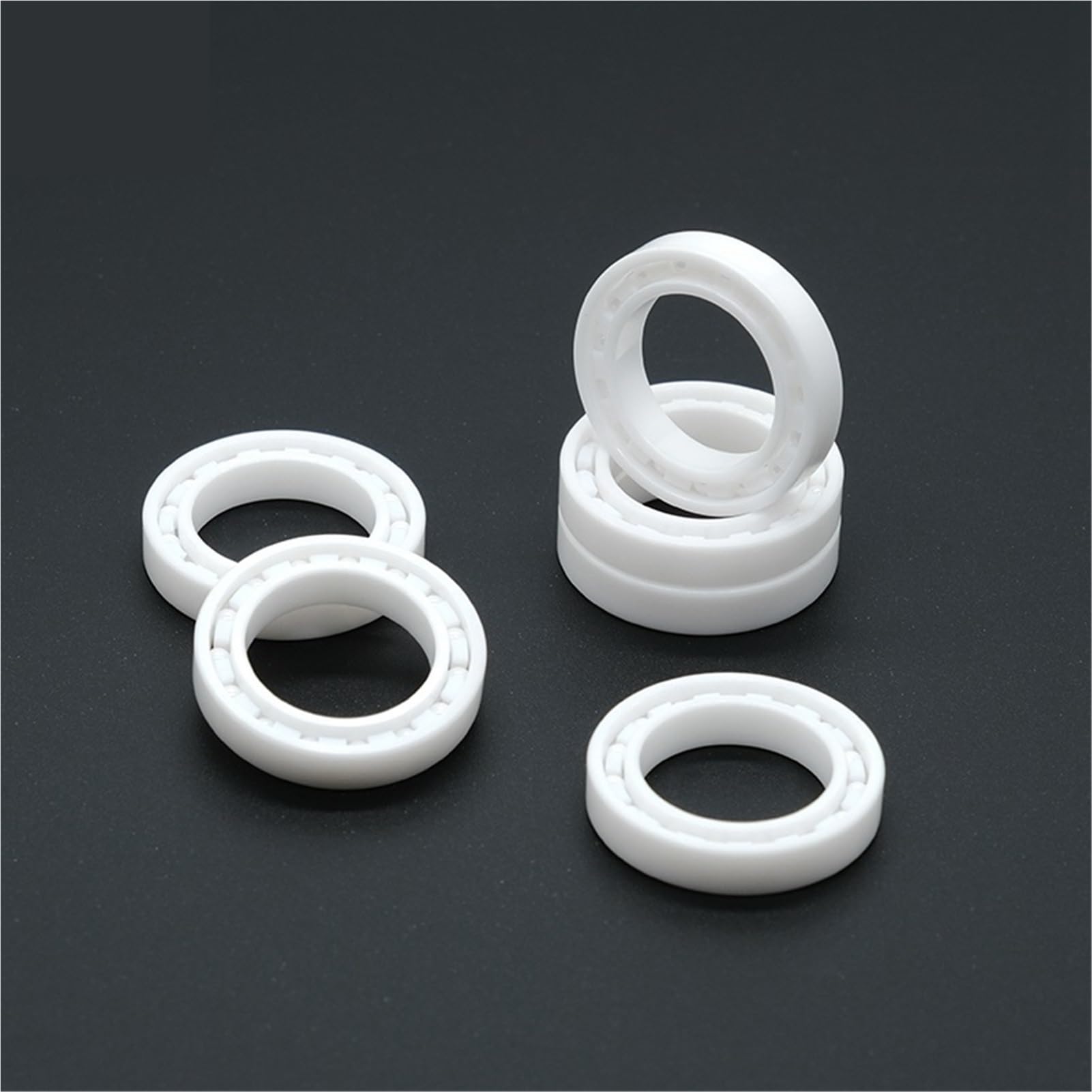 Cojinetes de bolas de ranura profunda 10PC 6803 CE 17x26x5mm Rodamiento de bolas de alta precisión Rodamiento de cerámica ZrO2 completo Rodamiento de cerámica de rodillos de alta velocidad micro