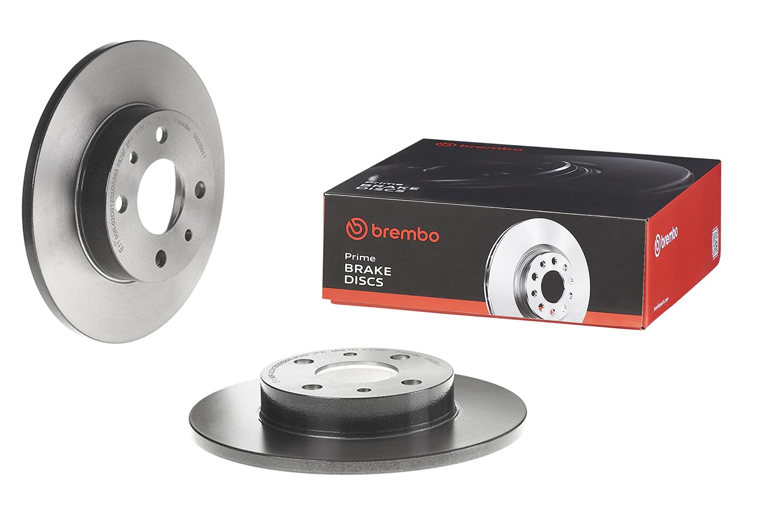 LANCIA DEDRA Saloon Brembo Coated Brake Discs Front/Rear 1989-1999 Pair