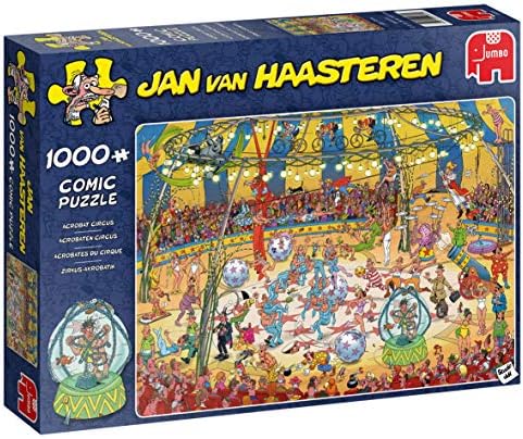 Jumbo, Jan Van Haasteren - Acrobat Circus, Jigsaw Puzzles for Adults, 1,000 Piece