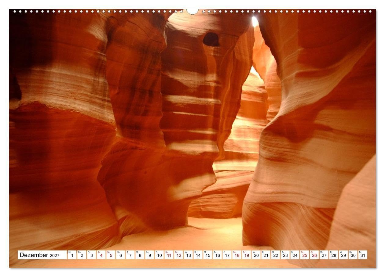 Naturwunder und Nationalparks der amerikanischen Westküste (hochwertiger Premium Wandkalender 2027 DIN A2 quer), Kunstdruck in Hochglanz: Die Schönheit des Wilden Westens (CALVENDO Orte)
