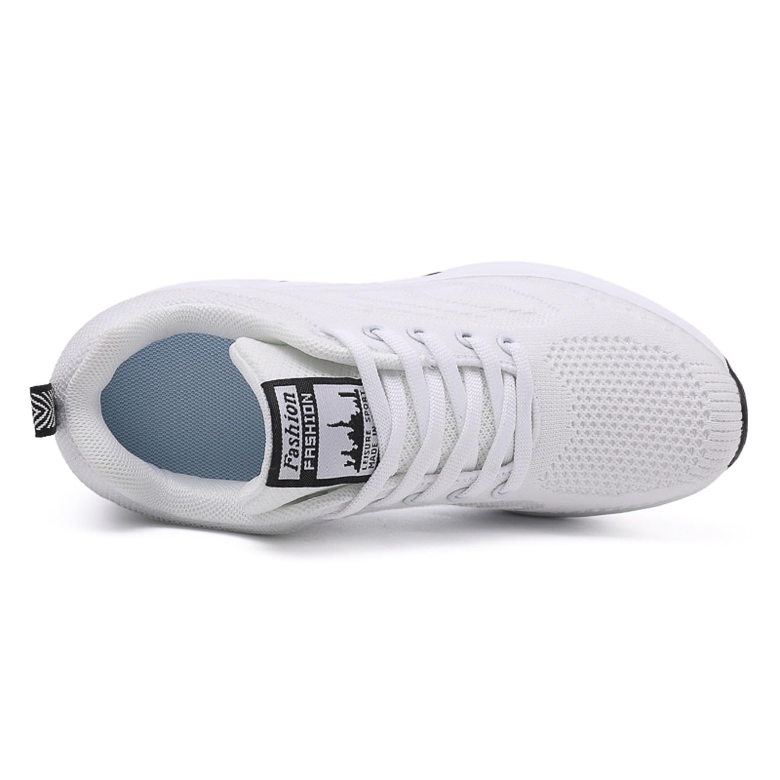 AONEGOLD Sneakers Donna Zeppa Scarpe da Ginnastica Sportive Running Fitness Casual Tacco Zeppa 8.5 CM