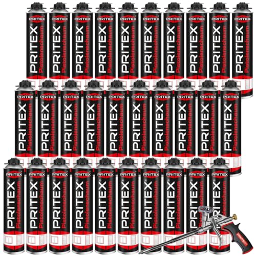 Pritex Bauschaum Set 30 x 750ml Montageschaum