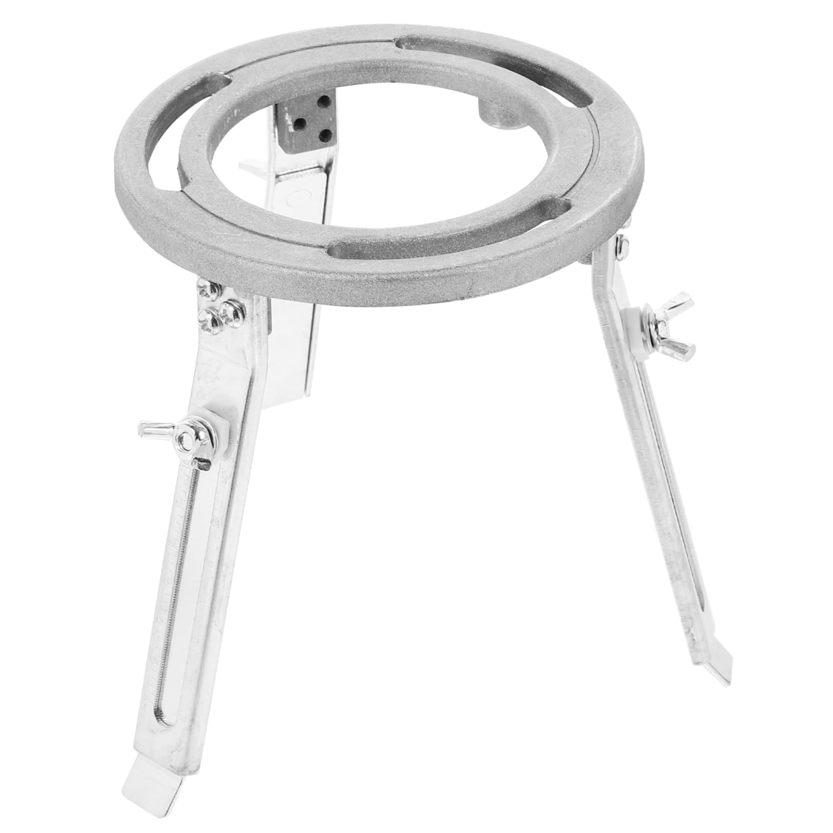 Gatuida Support de Trépied pour Laboratoire en Alliage D'aluminium et Acier Inoxydable, Plateforme Stable Portable, pour Enseignement de Chimie et Expériences