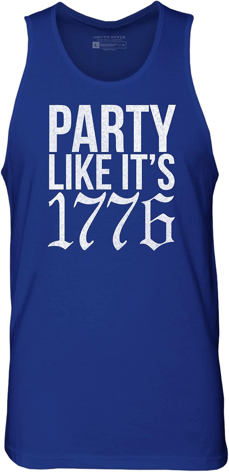 Grunt Style Party Like It's 1776 Men's Tank