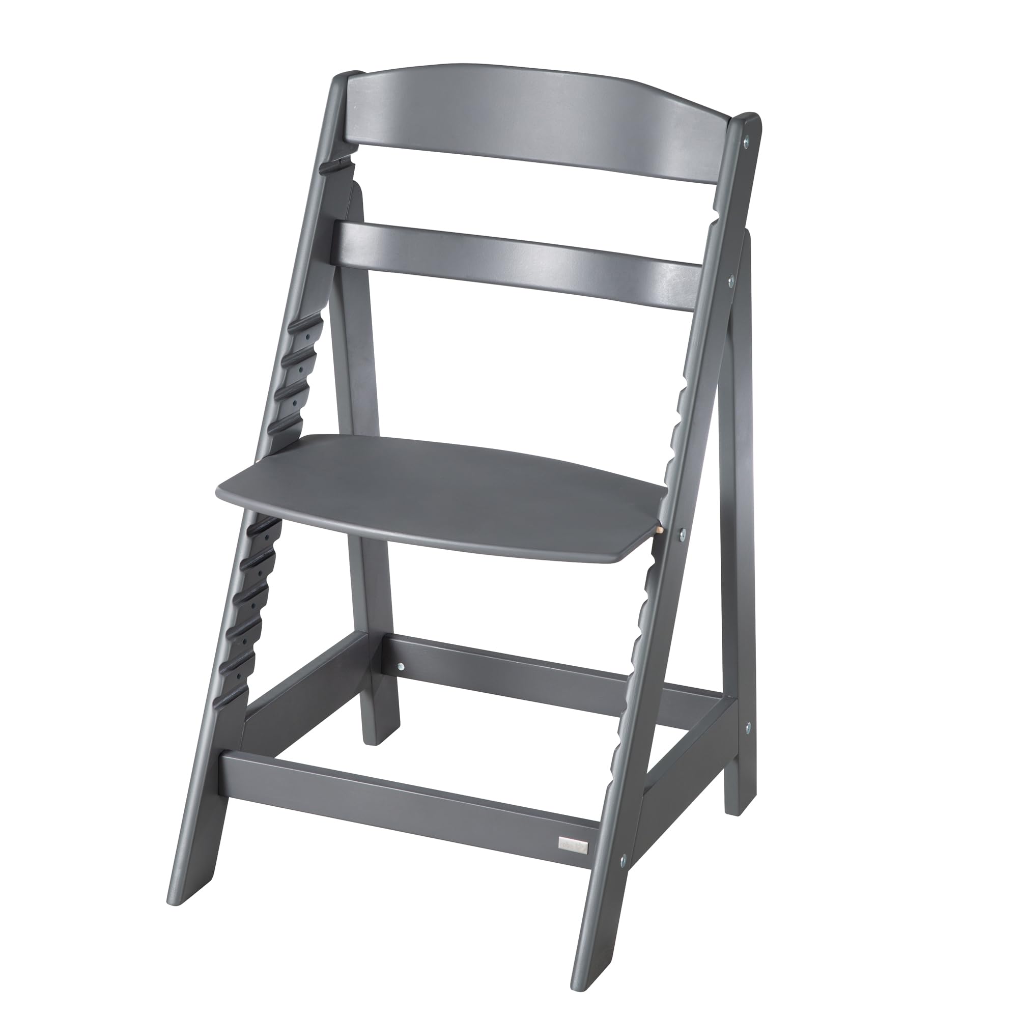 roba Trona Evolutiva de Madera Antracita - Sit Up Click 'N' Flex - Altura Ajustable - de 6 Meses