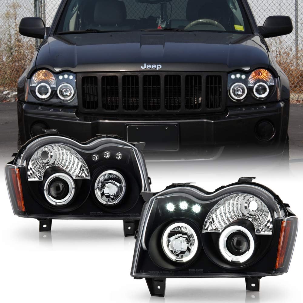 2007 grand cherokee headlights Clearance