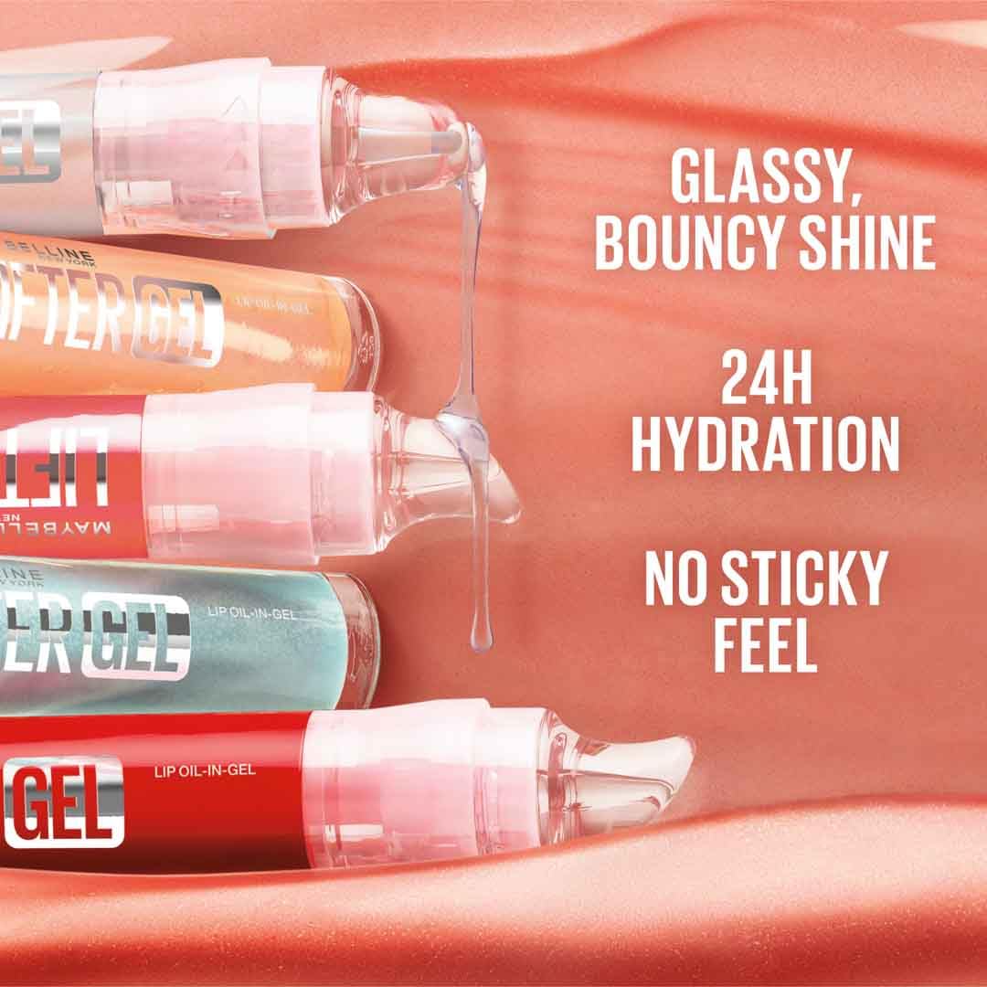 Maybelline New York Lifter Gel Olejek do ust 002 Blue Boba; 6,6 ml