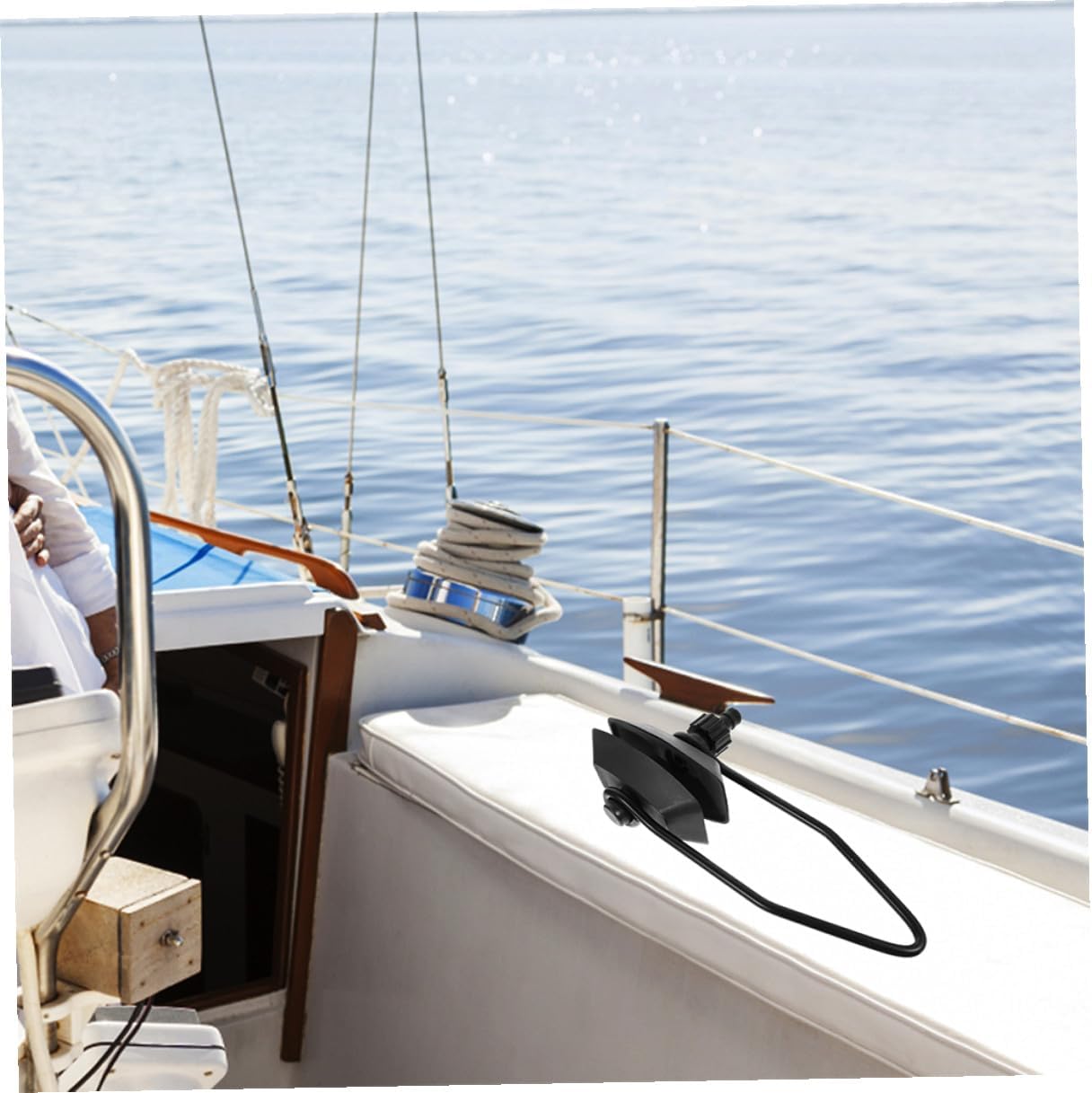 2pcs Boat Motor Flushers Outboard Engine Flush Kit with Dual Water Feed Caps for Marine Outboard Motor Cleaning and Maintenance Accessories