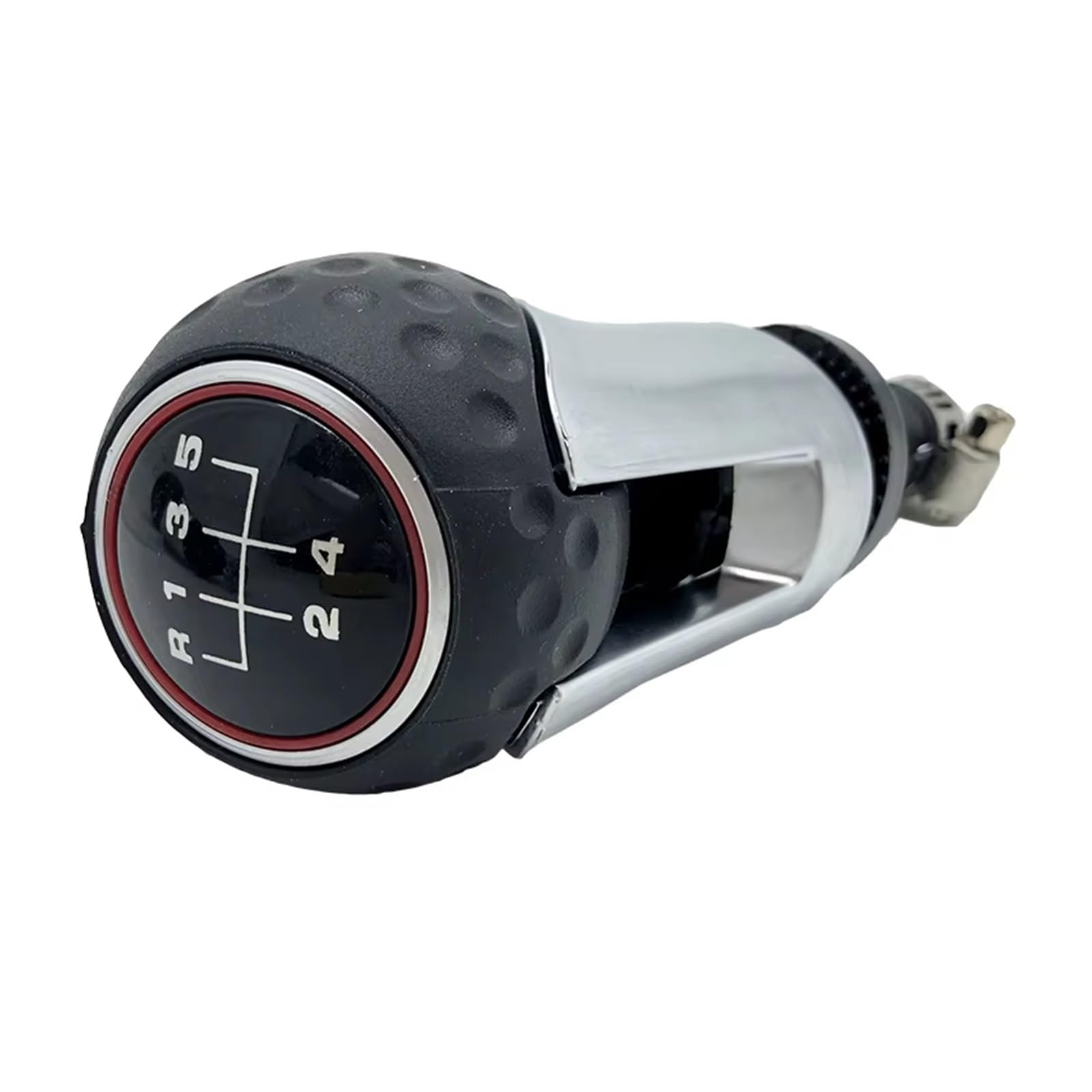 Hguvsjd 5 Speed Gear Knob Car Shift Gear Knob For Vw For Golf 6 Mk6 For Gti For Gtd R20 2009-2013 5/6 Speed Manual Car Gear Shift Knob Stick Lever Gaiter Boot Transmission Shifter Lever(5 Speed Gear Knob)