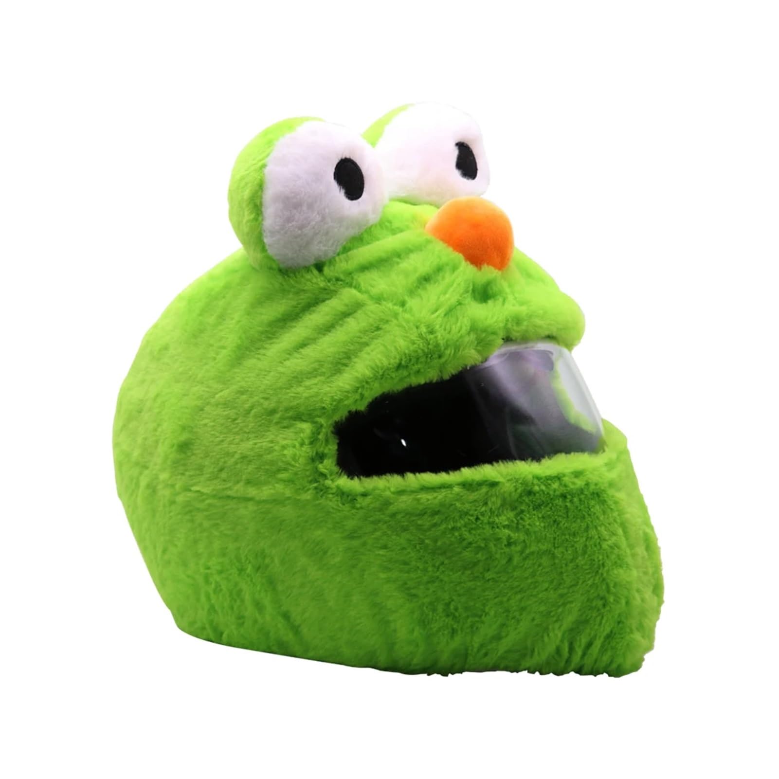 Copricasco Moto In Peluche Divertente | Copertura Per Casco Integrale | Design Cartoon Per Visibilità - Foto 13