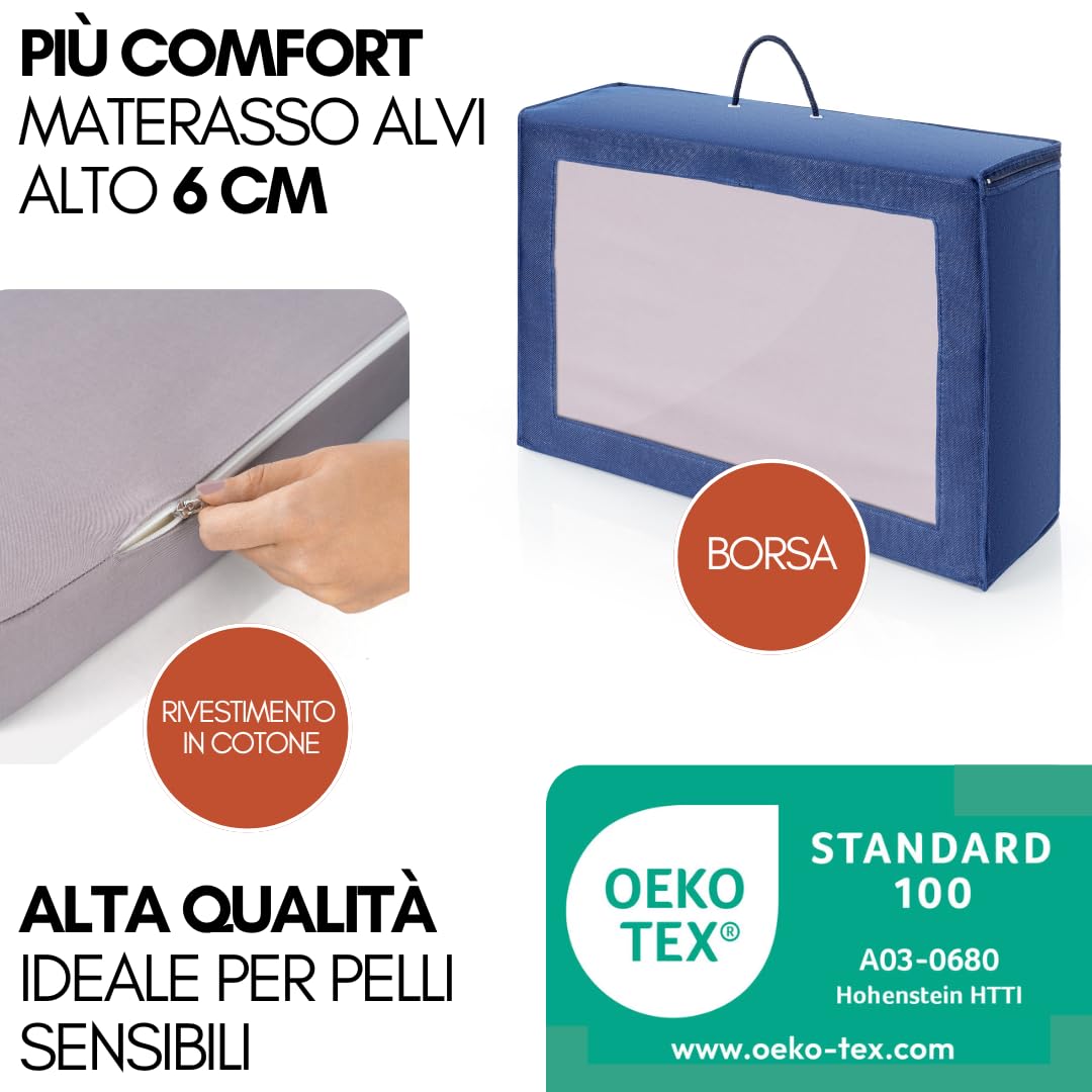 hauck Lettino Neonato Da Viaggio Dream N Play Plus - Set XXL Con Materasso, Tenda Gioco e Zanzariera - Culla Da Campeggio Pieghevole Con Borsa e Ampia Apertura - (Dusty Mint)