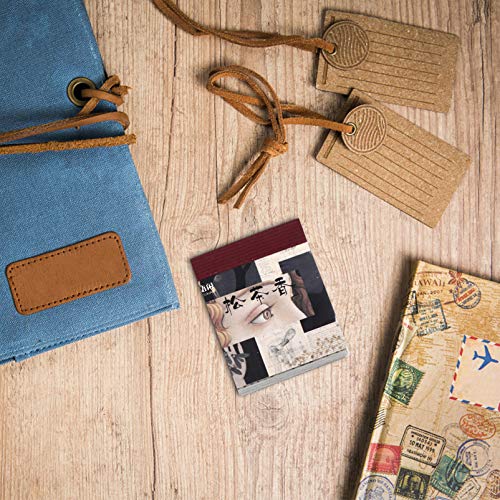 EXCEART 1 Book Folhas Do Vintage Material de Scrapbooking Papel Floral Planta Folha de Carta para DI